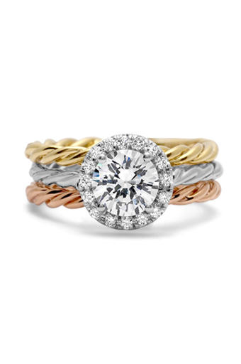 Engagement Ring Trends for 2015 Mixed Metals Engagement Ring Trends for 2015 Mixed Metals