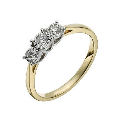 Three Stone Engagement Ring 3 Three Stone Engagement Ring 3