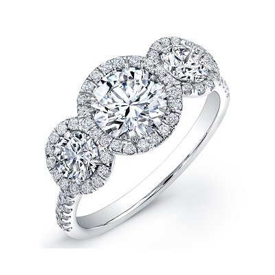 Three Stone Engagement Ring 4 Three Stone Engagement Ring 4