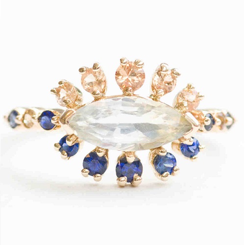 Dreamy Marquise Engagement Rings to Inspire - Art Deco Dreamy Marquise Engagement Rings to Inspire - Art Deco