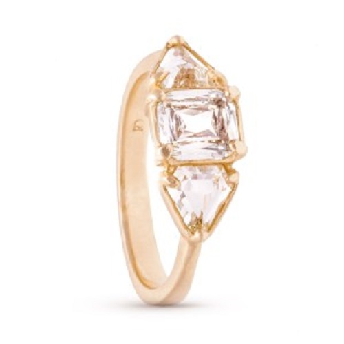 Elegant Emerald Cut Engagement Rings - Three Stone Elegant Emerald Cut Engagement Rings - Three Stone