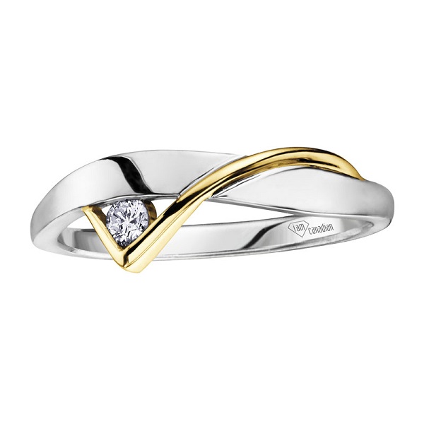 Dreamy Two Tone Engagement Rings - Modern Dreamy Two Tone Engagement Rings - Modern