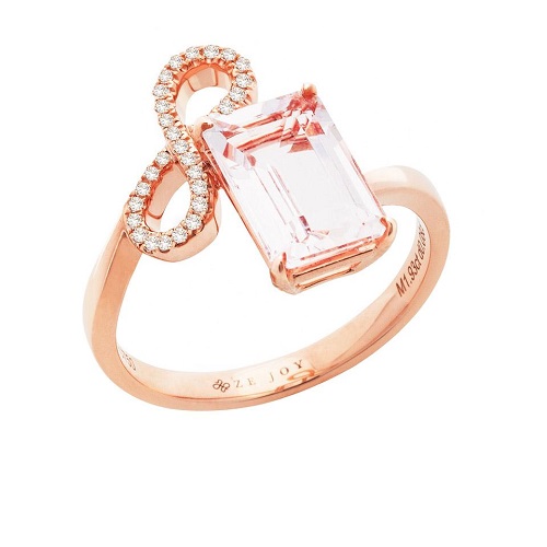 Exquisite Asymmetrical Engagement Rings - Infinity Baguette Exquisite Asymmetrical Engagement Rings - Infinity Baguette