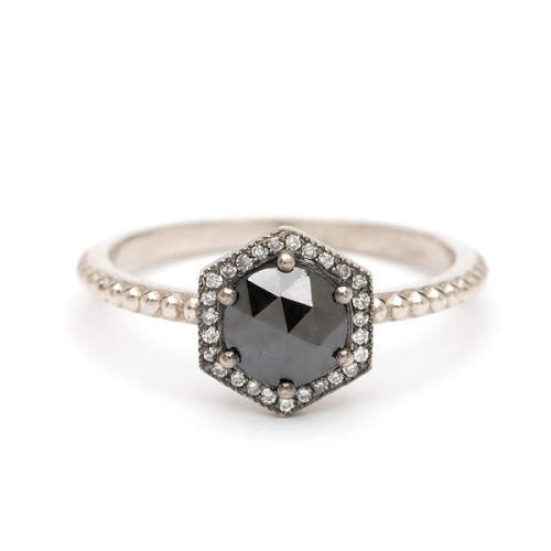 Get Inspired By These Exquisite Hexagon Engagement Rings - Black Diamond Get Inspired By These Exquisite Hexagon Engagement Rings - Black Diamond