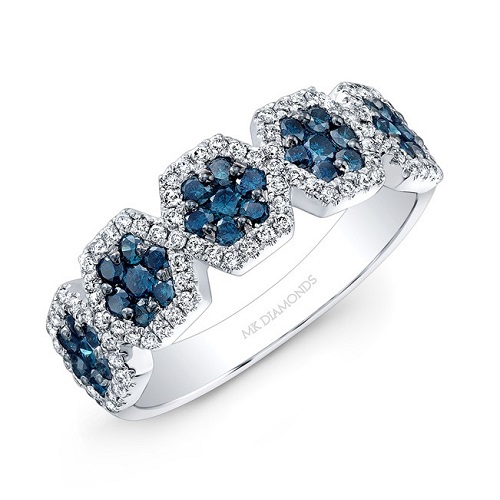 Get Inspired By These Exquisite Hexagon Engagement Rings - Blue Diamond Get Inspired By These Exquisite Hexagon Engagement Rings - Blue Diamond
