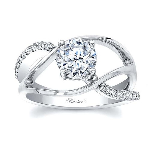 Striking-Engagement-Rings-for-Off-Beat-Brides-Twisted-Open-Shank
