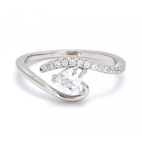 Elegant Shaped Band Engagement Rings to Inspire - Entwined Heart Elegant Shaped Band Engagement Rings to Inspire - Entwined Heart