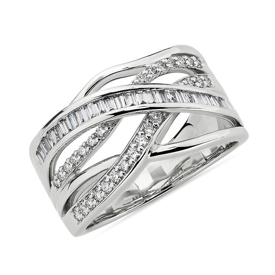 Glamorous-Baguette-Engagement-Rings-to-Inspire-White-Gold-Crossover