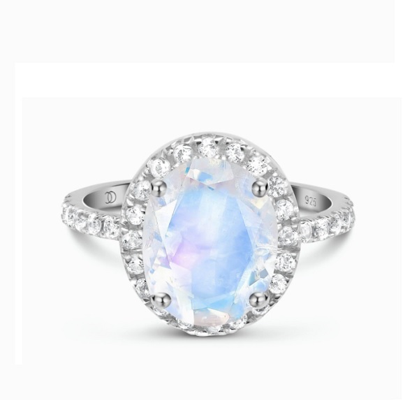 Breathtaking-Winter-Inspired-Engagement-Rings-Moonstone-Halo