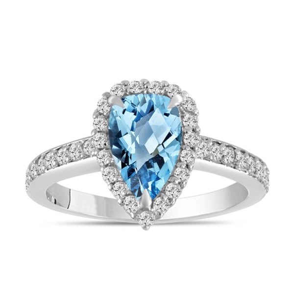 Breathtaking-Winter-Inspired-Engagement-Rings-Topaz-Pear