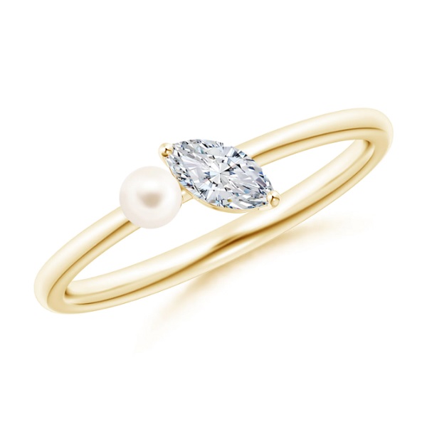 Tilted-Engagement-Rings-Marquise-Pearl