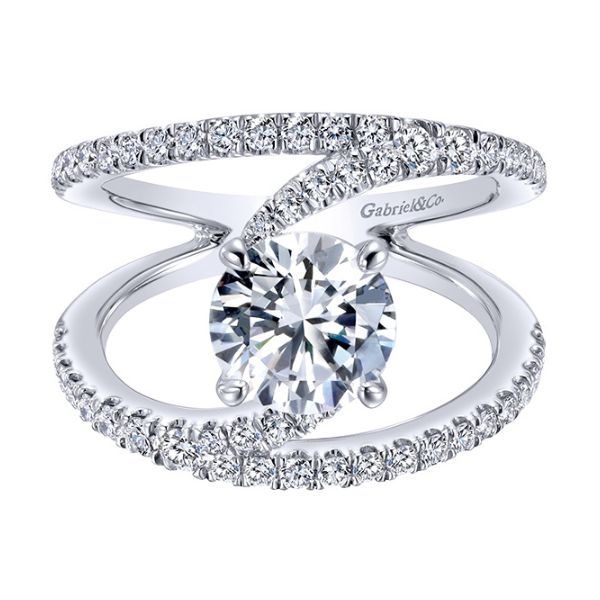 Ultra-Feminine-Swirl-Engagement-Rings-Split-Shank