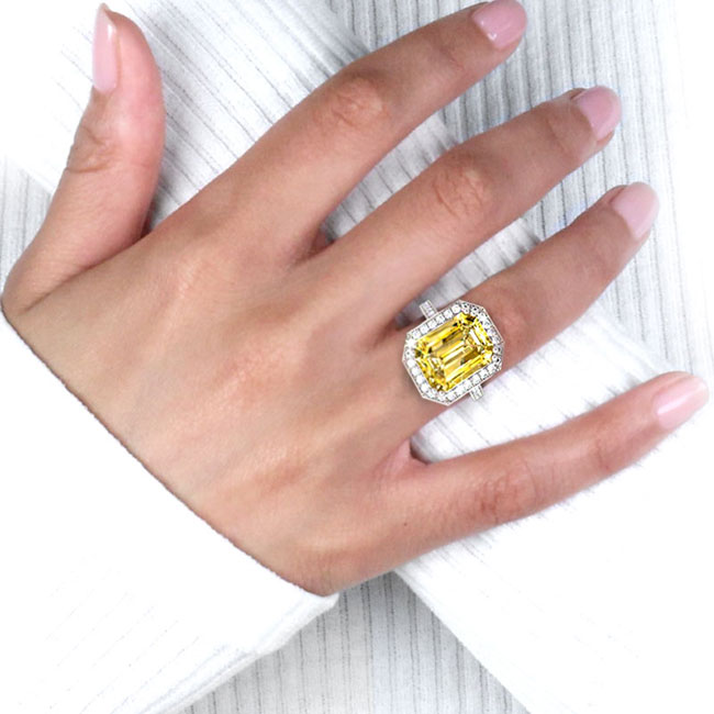 Fancy Colour Diamond Engagement Rings