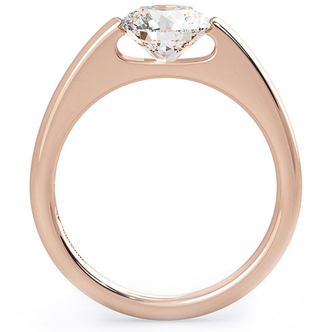 Soul Diamond Rose Gold Engagement Rings