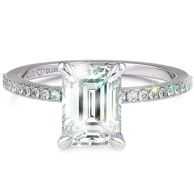 White Gold Engagement Rings