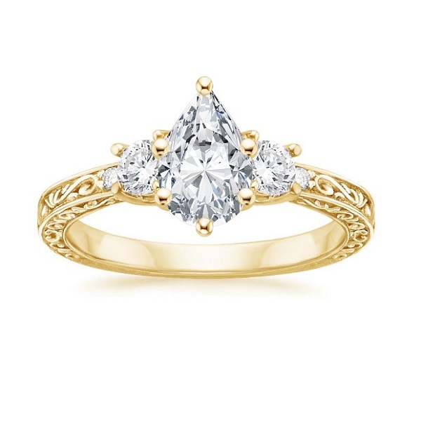 Pear Three Stone Pear Three Stone