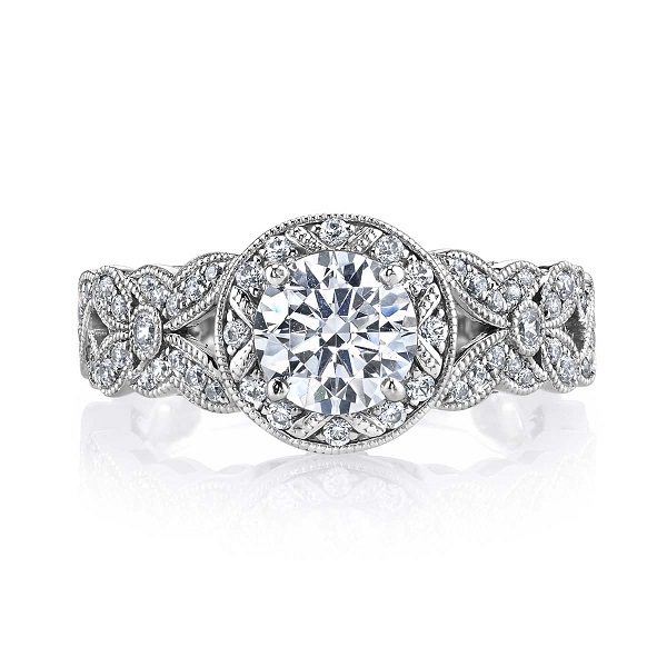 Round Vintage Halo Round Vintage Halo