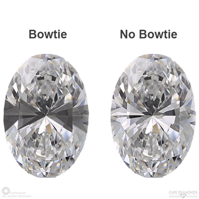 Beware the Oval Diamond Bowtie!