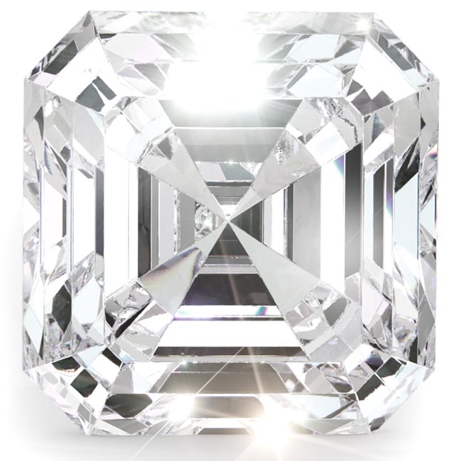 0.3ct Asscher Lab Grown Diamonds