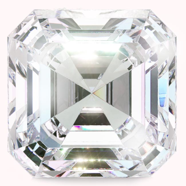 0.4ct Asscher Lab Grown Diamonds