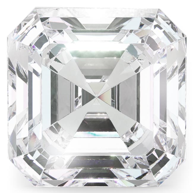 0.7ct Asscher Cut Lab Diamonds