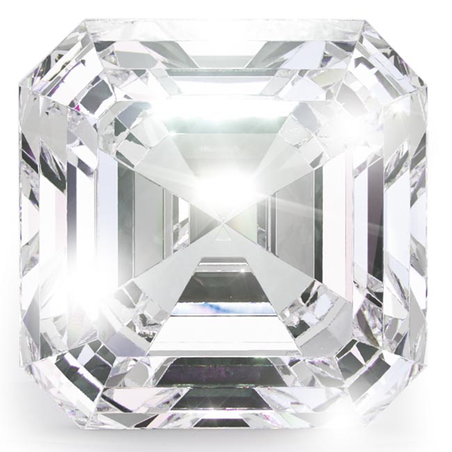0.9ct Asscher Lab Grown Diamonds