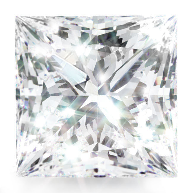 0.3ct Princess Lab Grown Diamonds
