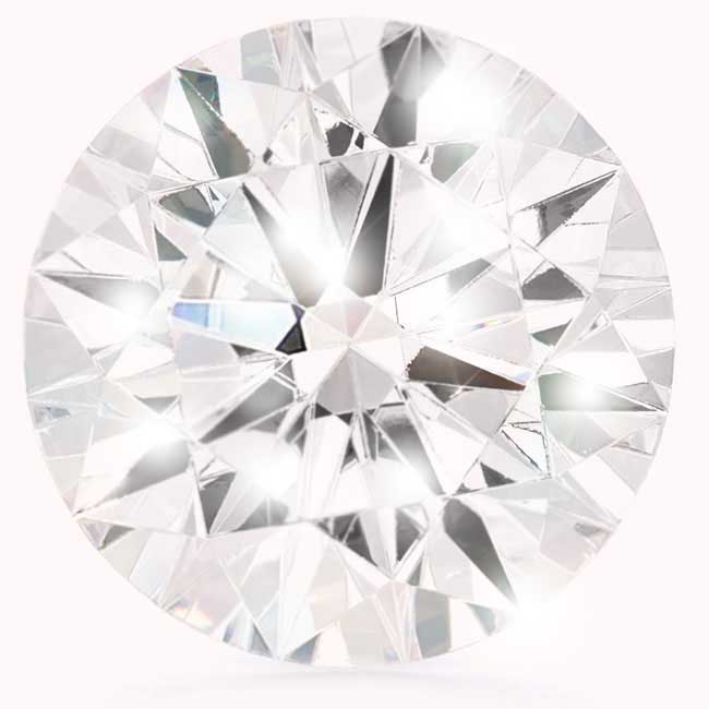 0.4ct Round Brilliant Cut Lab Diamonds