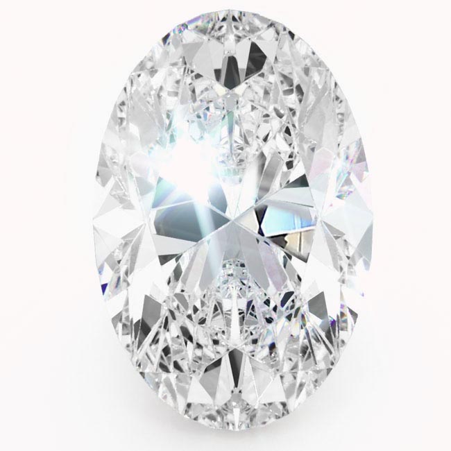 0.6ct Oval Cut Lab Diamonds