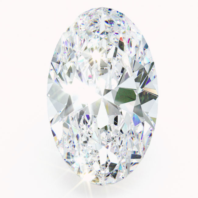 0.6ct Oval Cut Natural Diamonds