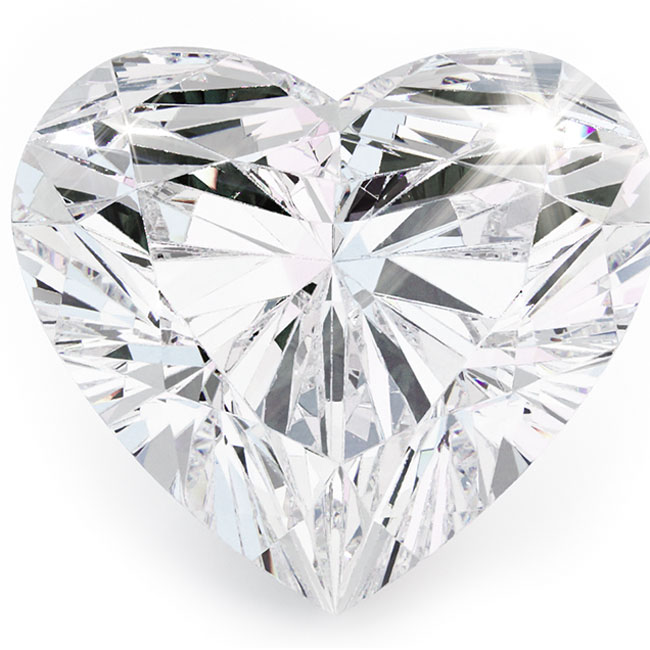 0.9ct Heart Shaped Lab Grown Diamonds