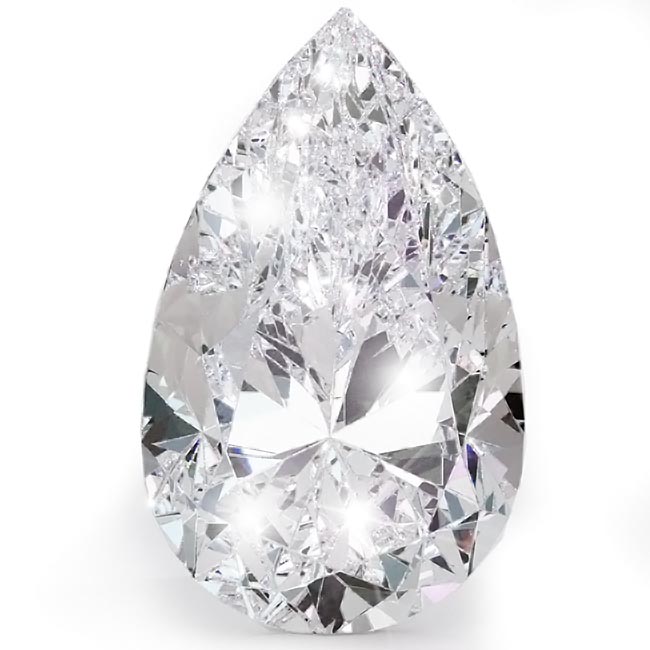 0.9ct Pear Cut Lab Grown Diamonds