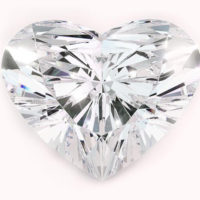 1.0ct Heart Shaped Lab Grown Diamonds