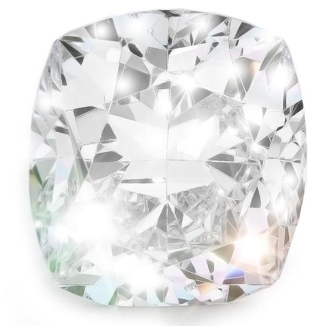 2.0ct Cushion Cut Lab Diamonds