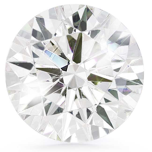 2.0ct Round Brilliant Cut Lab Diamonds