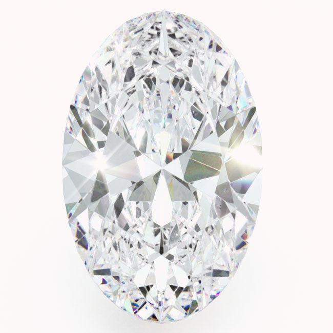 3.0ct Oval Cut Lab Diamonds