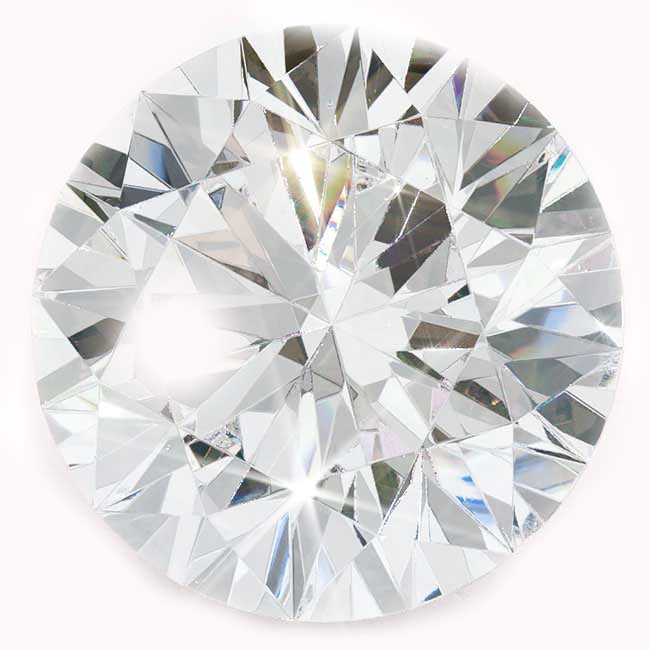 3.0ct Round Brilliant Cut Natural Diamonds