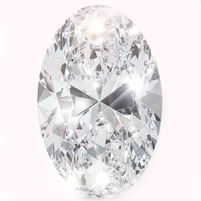 3.0ct Oval Cut Natural Diamonds