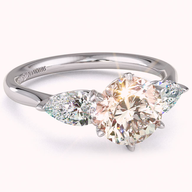 Trilogy Morganite Engagement Rings