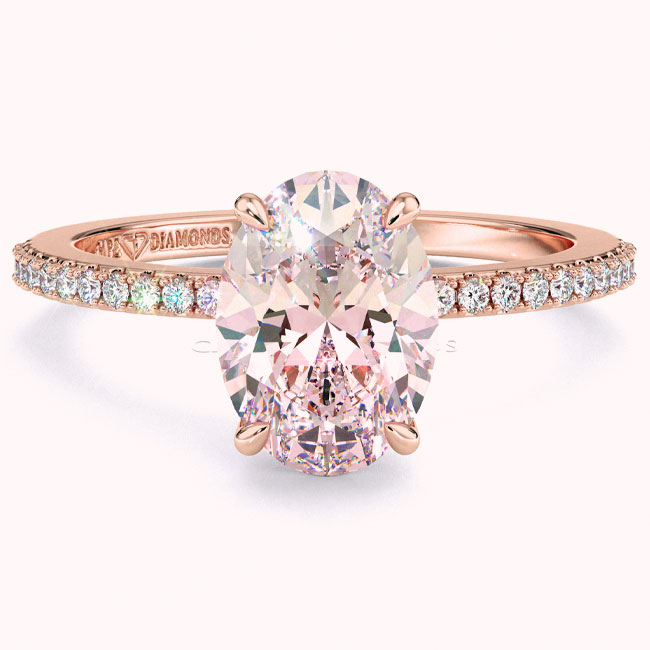 Fancy Pink Diamond Engagement Rings