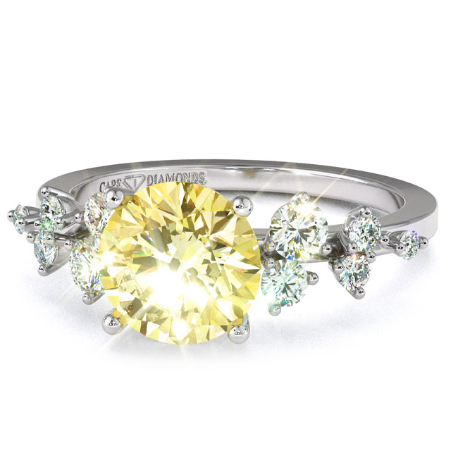 Trending Yellow Diamond Engagement Rings