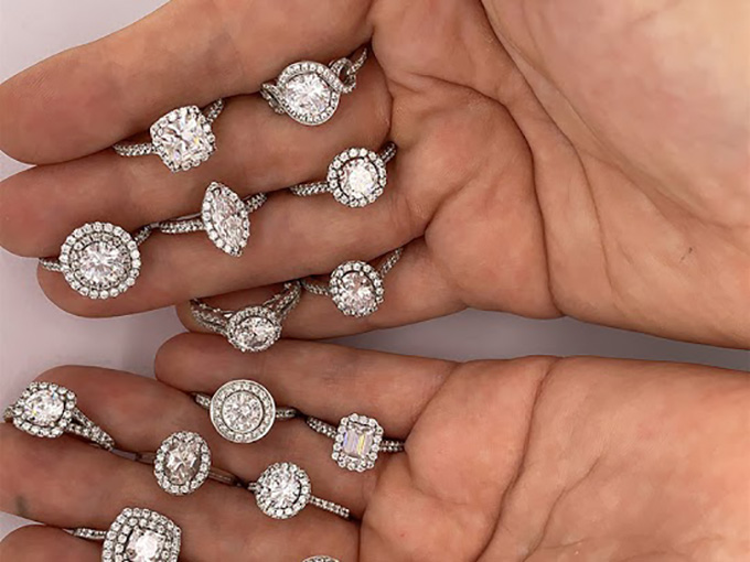 Fynbos engagement rings.