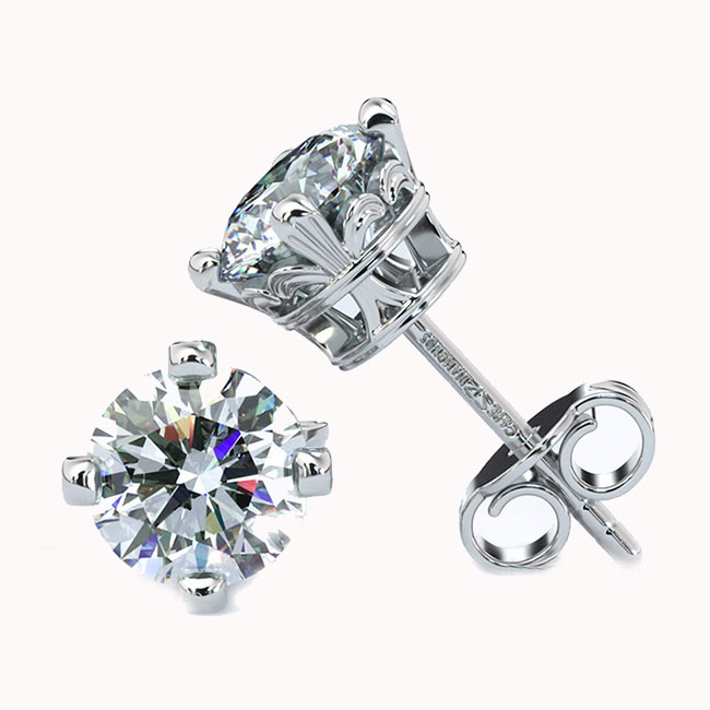 Antique Diamond and Gemstone Earrings