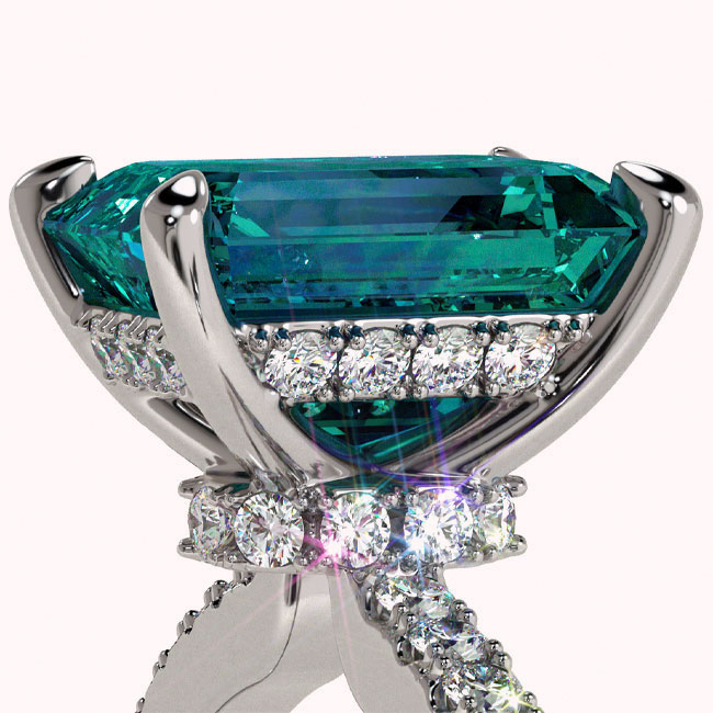 Teal Sapphire Gemstone