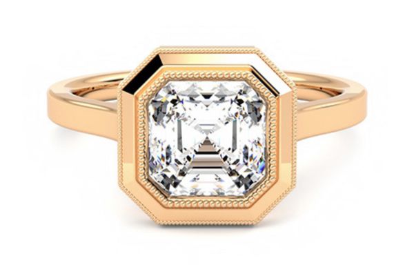 Milgrain Asscher Cut Milgrain Asscher Cut