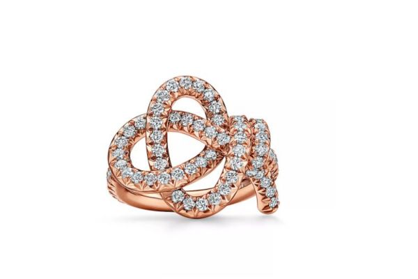 Rose Pave Loops Rose Pave Loops