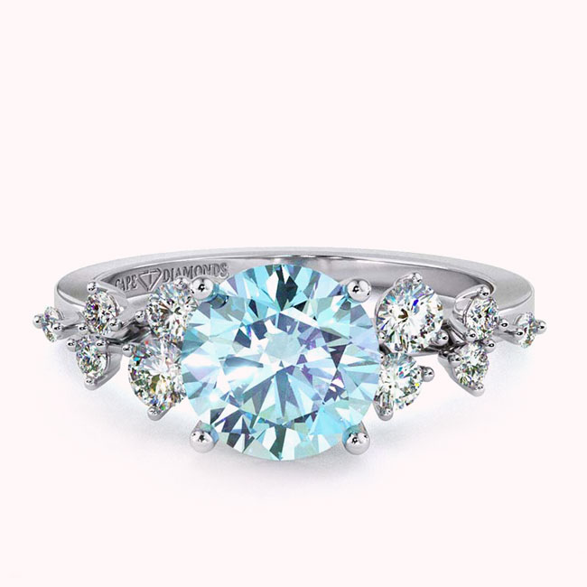 Blue/Paraiba Tourmaline Engagement Ring Education