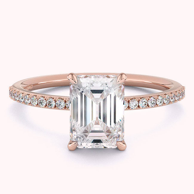 Rose Gold Engagement Ring Collection