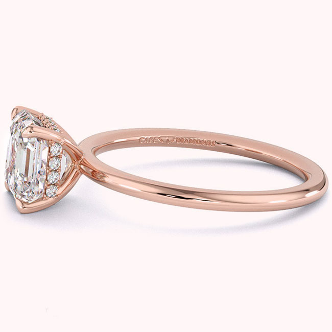 Rose Gold Engagement Ring Collection