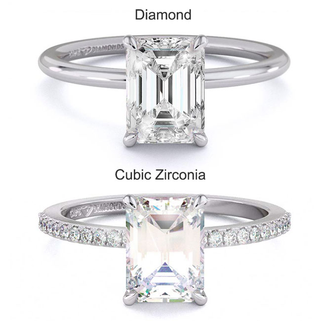 Diamond Vs Cubic Zirconia